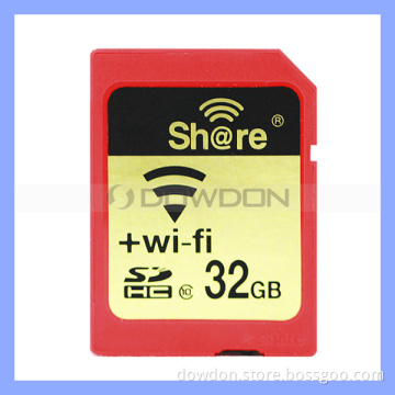 Micro SD WiFi Card Real Capacity C10 10-25m Working Distance Wirelessly Share WiFi SD Card Memory Card